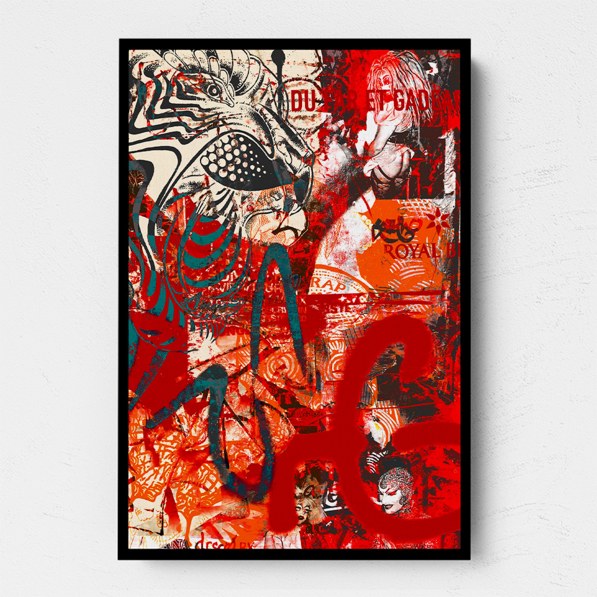 Hello Tiger Art Print main image 1
